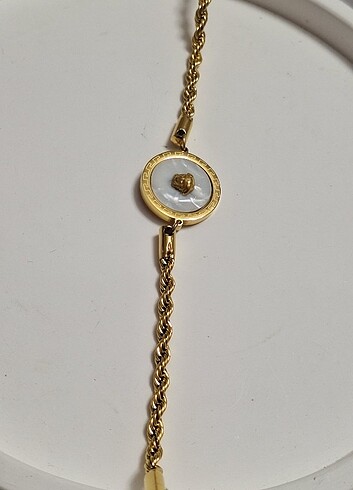 Gold Renk Çelik Bileklik