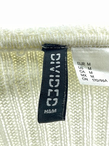 m Beden beyaz Renk H&M Hırka %70 İndirimli.