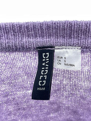 s Beden mor Renk H&M Hırka %70 İndirimli.