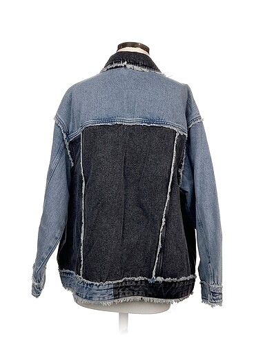 l Beden H&M Kot Ceket %70 İndirimli.