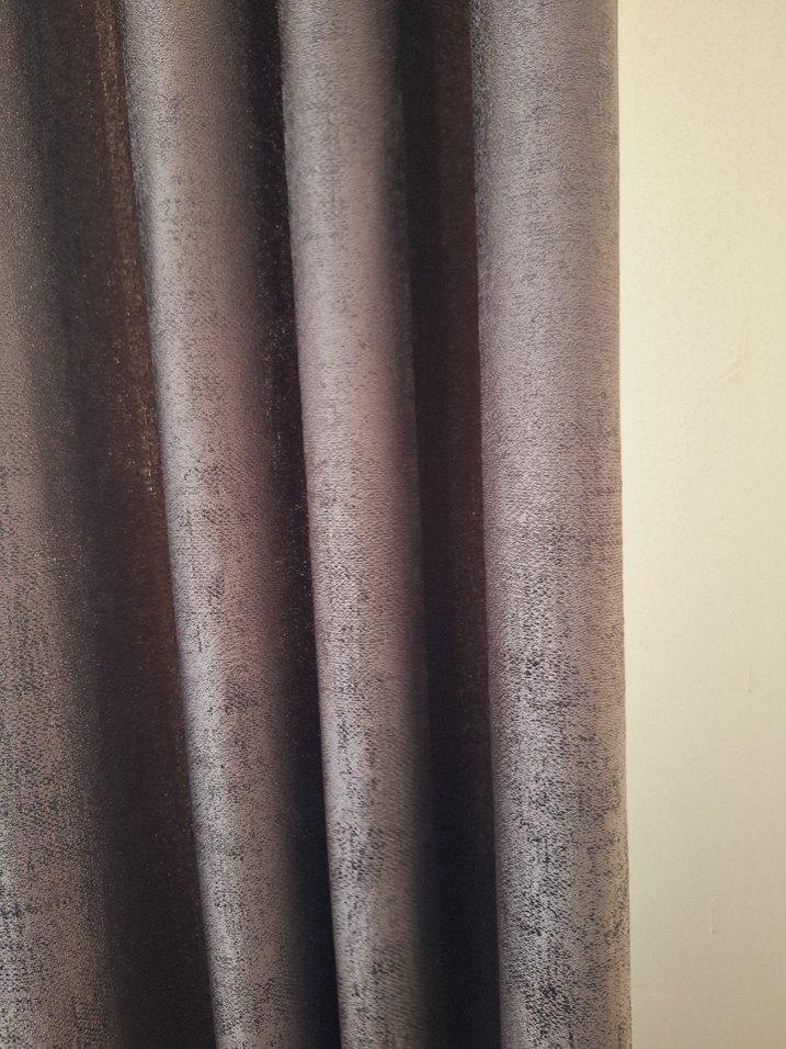 Modern gri fon Perde - Görsel 3