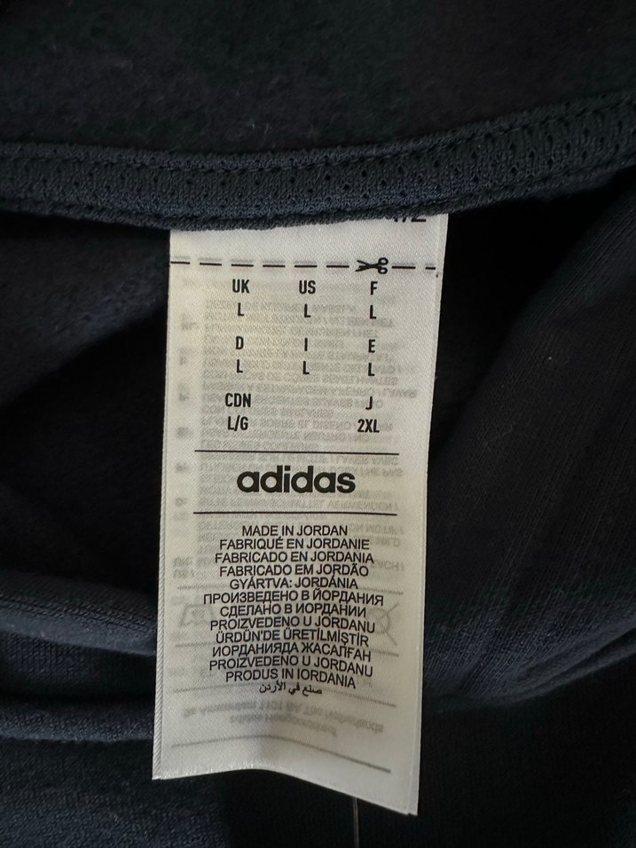 Adidas Siyah Kapüşonlu Fermuarlı Sweatshirt - Görsel 5