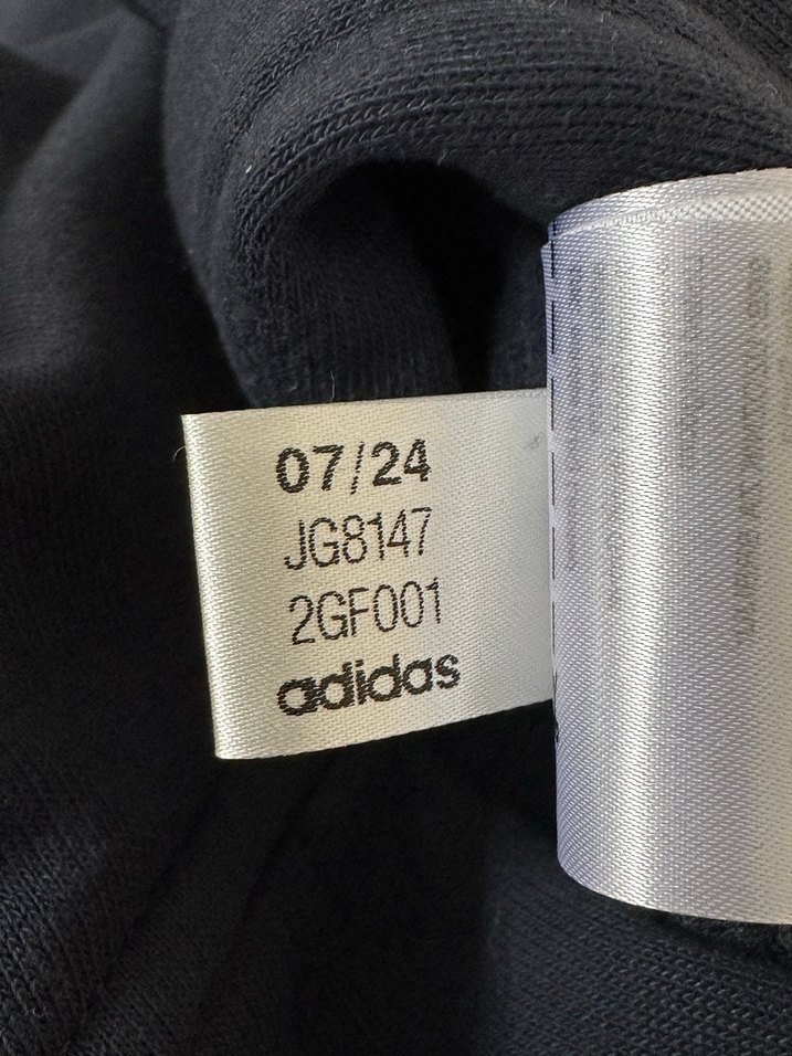 Adidas Siyah Kapüşonlu Fermuarlı Sweatshirt - Görsel 4