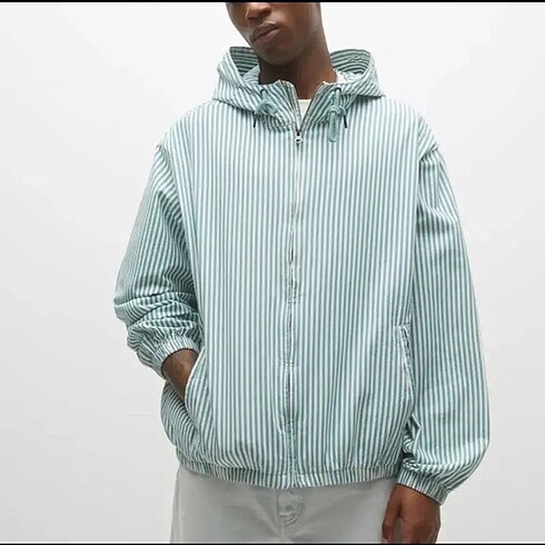 PULL AND BEAR OVERSİZE UNISEX HAFİF CEKET