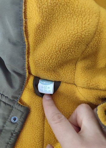 Kapüşonlu Fermuarlı Bebek Kayak Tulumu - Görsel 4