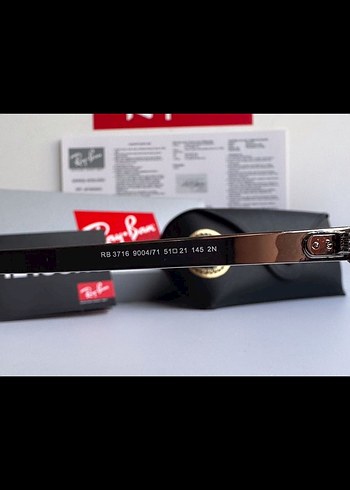 Ray Ban Rb3716 9004/71 51 ekartman Metal clupmaster