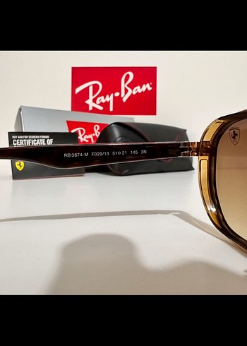 Ray Ban Rb3674 f029/13 51 ekartman ferrari