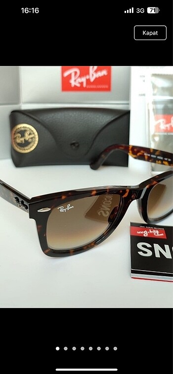 Rb2140 902/51 50 ekartman wayfarer