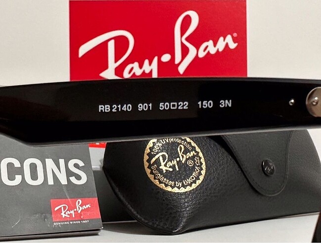  Beden siyah Renk Rb2140 901 50 ekartman Wayfarer