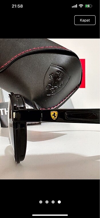  Beden siyah Renk Rb3674 f08/71 51 ekartman Ferrari