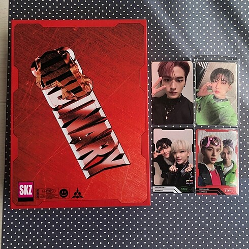 Stray Kids Oddinary albüm ve fotokartlar