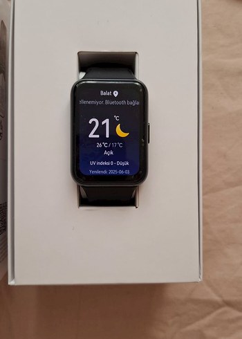 Siyah Akıllı Saat Sensörlü - Görsel 11