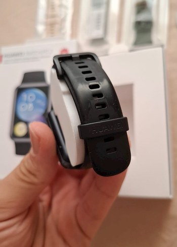 Siyah Akıllı Saat Sensörlü - Görsel 10