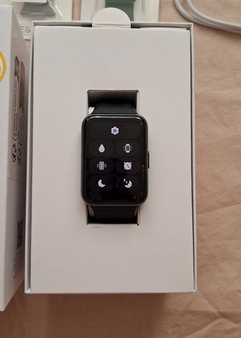 Siyah Akıllı Saat Sensörlü - Görsel 4