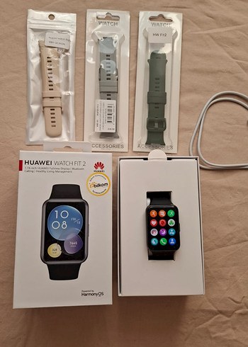 Siyah Akıllı Saat Sensörlü - Görsel 13