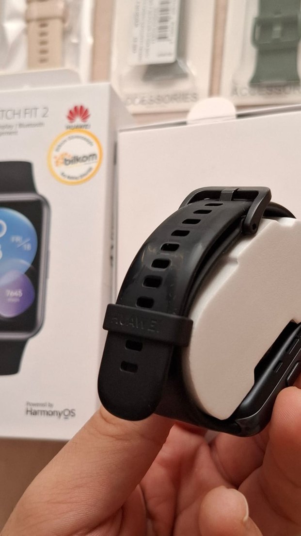 Siyah Akıllı Saat Sensörlü - Görsel 2