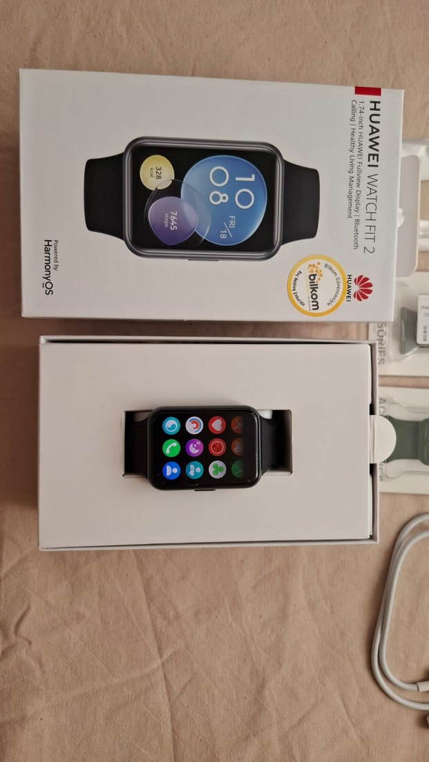 Siyah Akıllı Saat Sensörlü - Görsel 5