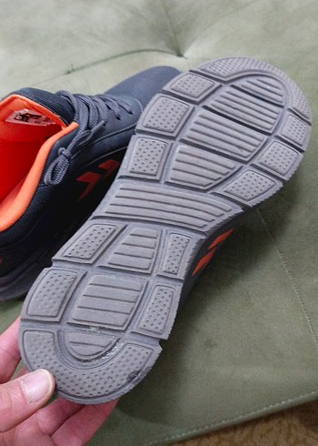 Gri Turuncu Erkek Spor Ayakkabı 5 kez giyildi - Görsel 4