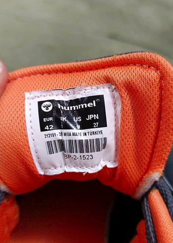 Gri Turuncu Erkek Spor Ayakkabı 5 kez giyildi - Görsel 2