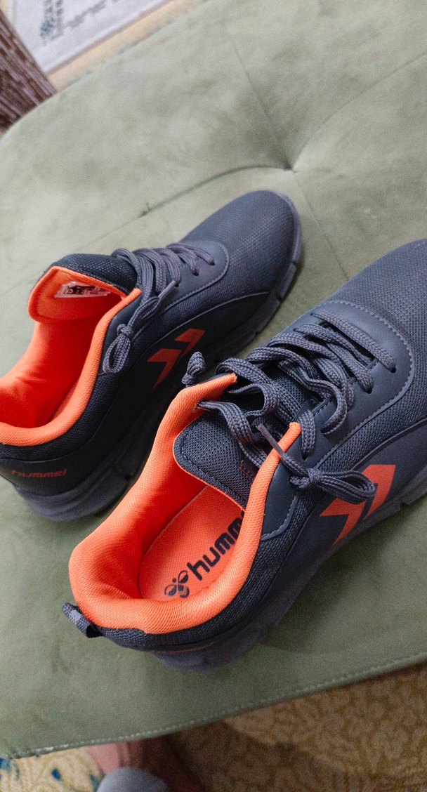 Gri Turuncu Erkek Spor Ayakkabı 5 kez giyildi - Görsel 5