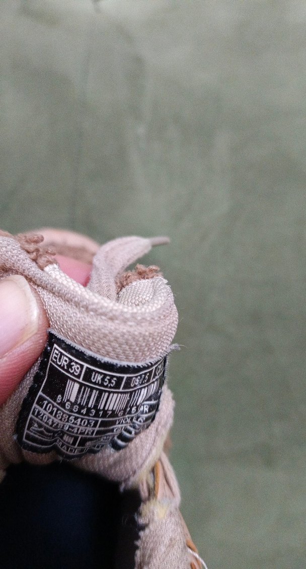 Bej Süet Kadın Spor Ayakkabı - Görsel 5