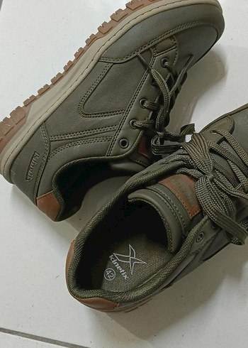 Gri Erkek Sokak Stili Bağcıklı Spor Ayakkabı - Görsel 6