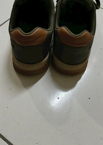 Gri Erkek Sokak Stili Bağcıklı Spor Ayakkabı - Görsel 3