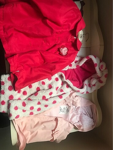 Koz çocuk mont üçlü 50 TL