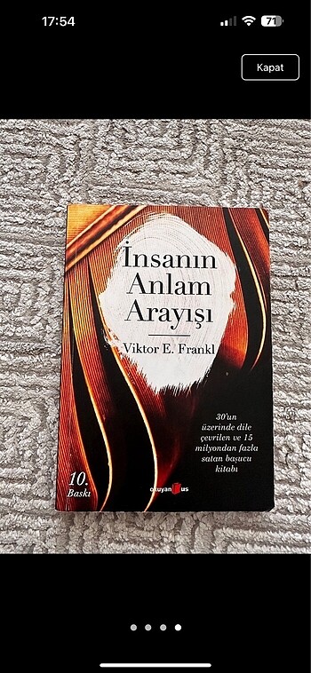 İnsanın anlam arayışı