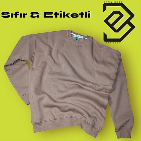 Açık Kahverengi Sweatshirt