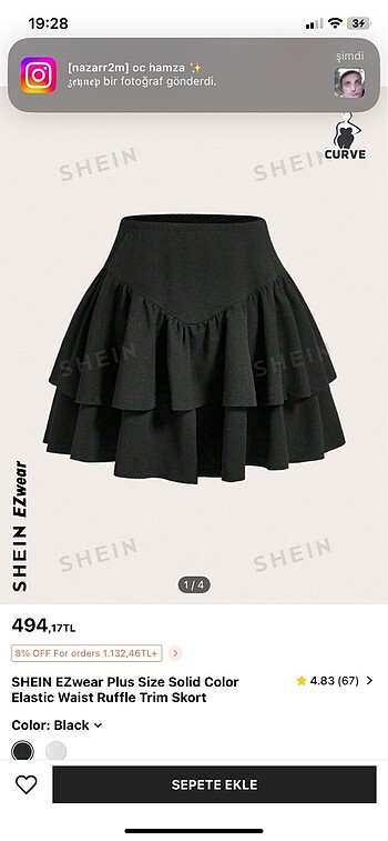 Shein etek