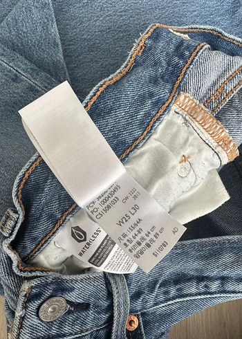 Orjinal Levis 501 Jean 25 /30 - Görsel 5