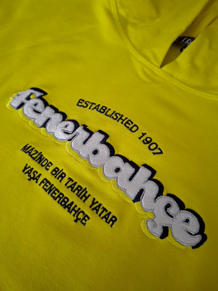 Fenerbahçe nakışlı Sweatshirt - Görsel 2