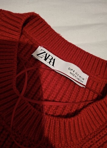 Zara Sıfır ayarında Crop kazak - Görsel 5