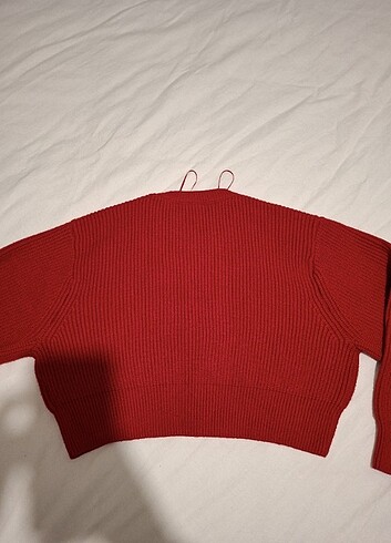 Zara Sıfır ayarında Crop kazak - Görsel 6