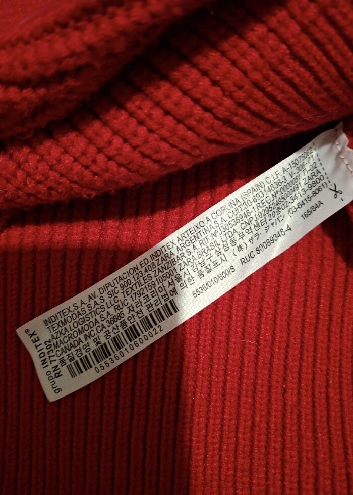 Zara Sıfır ayarında Crop kazak - Görsel 4