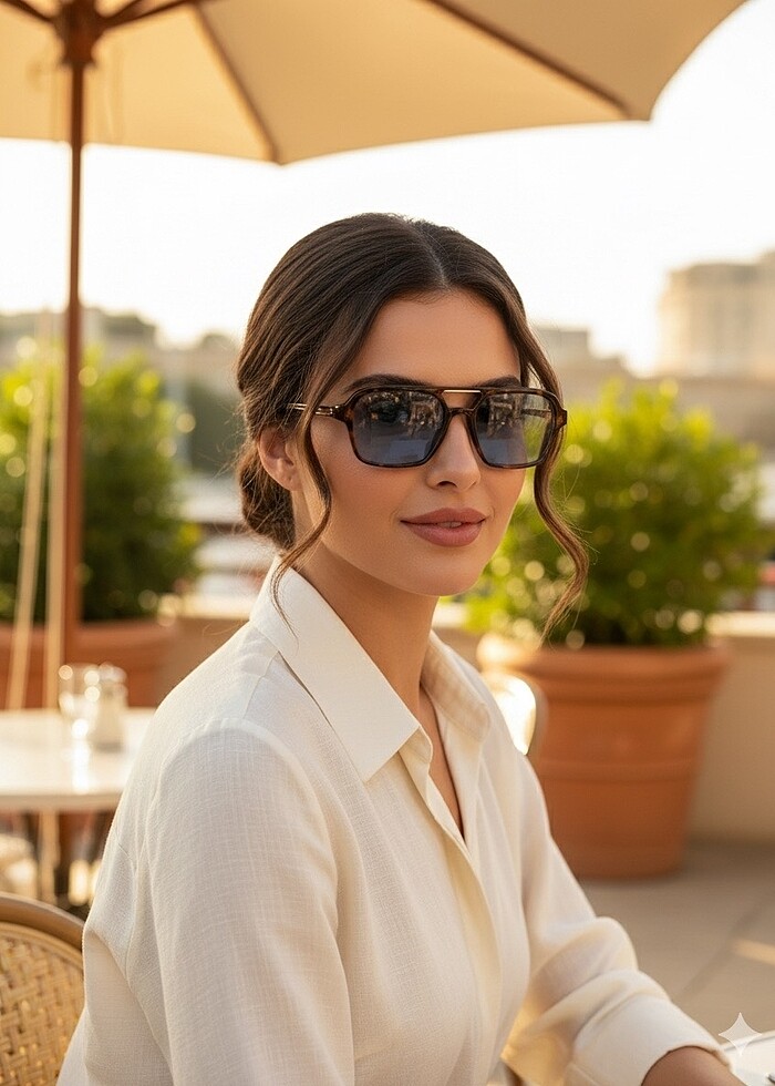 kadın güneş gözlüğü - Görsel 2
