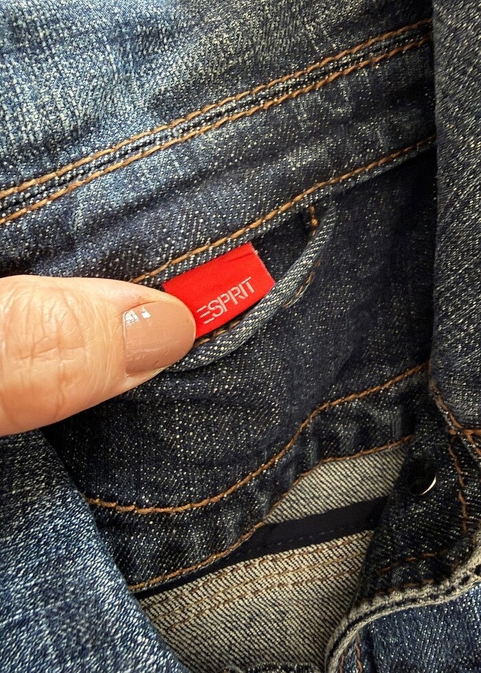 ESPRI JEAN CEKET - Görsel 5