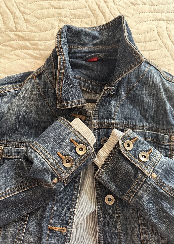 ESPRI JEAN CEKET - Görsel 3