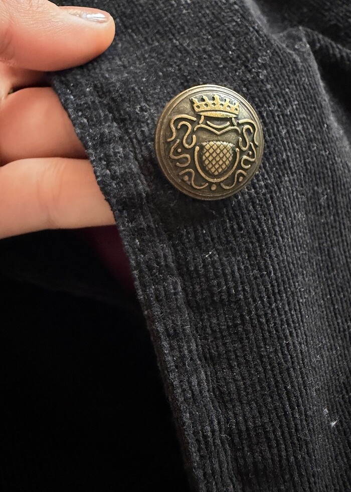 blazer ceket kadife kumaş yurtdışı - Görsel 5