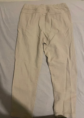 Zara Erkek Keten Pantolon - Görsel 3