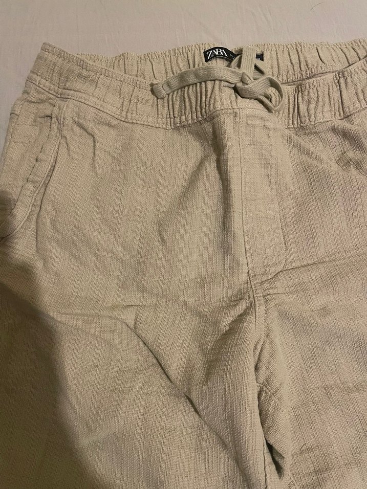 Zara Erkek Keten Pantolon - Görsel 2