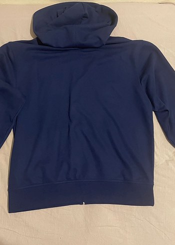 Champion Erkek Lacivert Fermuarlı Kapüşonlu Sweatshirt - Görsel 2