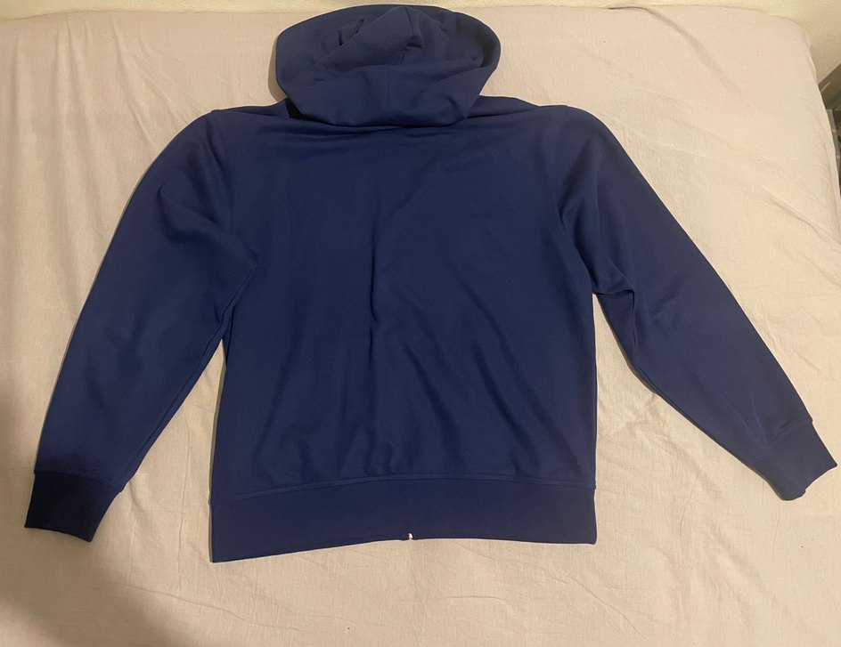 Champion Erkek Lacivert Fermuarlı Kapüşonlu Sweatshirt - Görsel 2