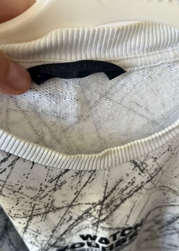 Erkek Gri Baskılı Uzun Kollu Sweatshirt - Görsel 4