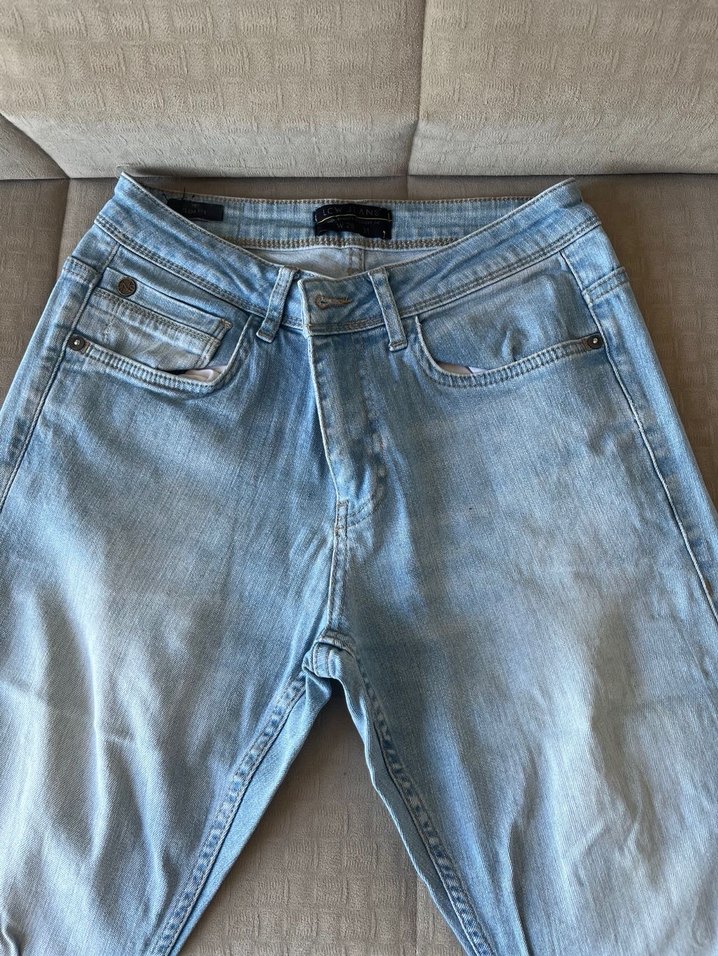 Mavi Pantolon Rahat Kesim - Görsel 2