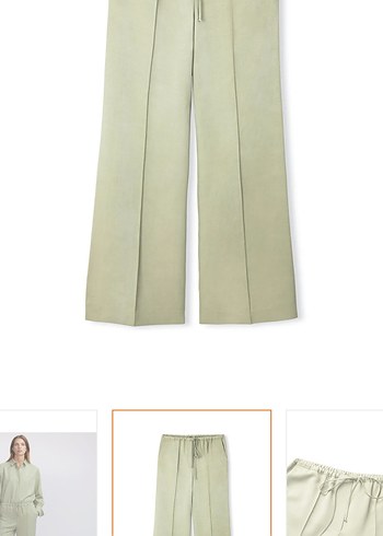 m Beden İpekyol wide leg pantolon
