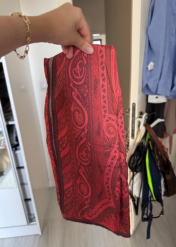 Beden kırmızı Renk Moreno morenosilk pamuk ipek red lily şal