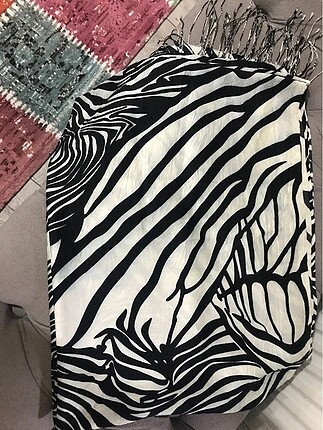 İpek evi orjinal zebra şal