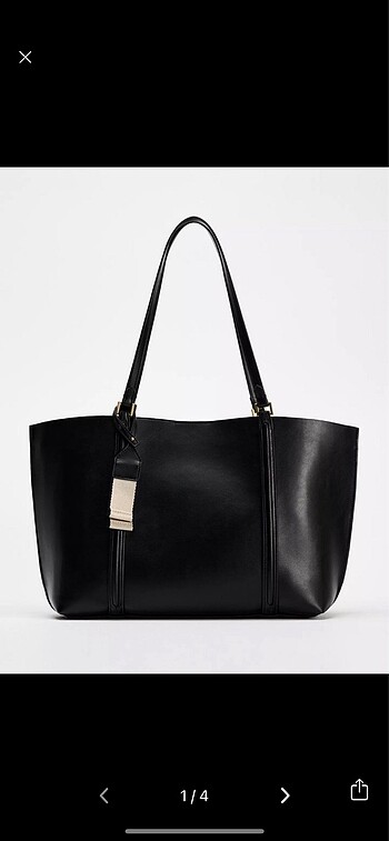 Zara tote canta